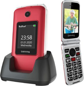 Top smartphones for seniors Ushining Senior Flip Phone