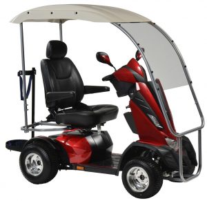 King Cobra Golf Vehicle Executive Power Scooter, 4 Wheel, 22 Captain Seat