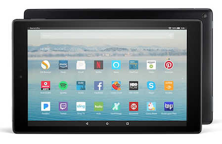 image of Amazon tablet