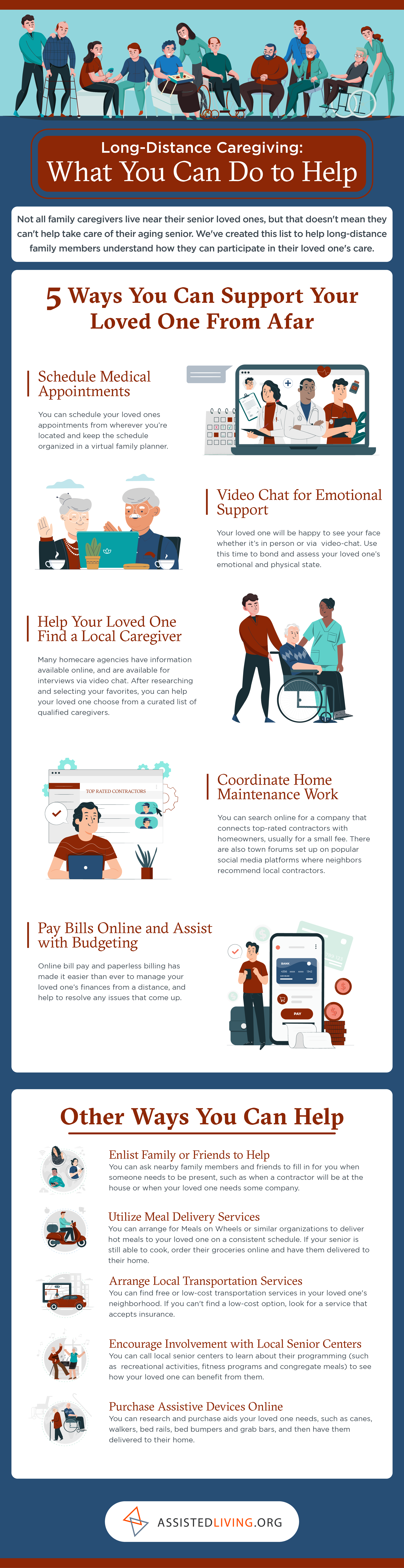 Guide to Caring for an Aging Parent From Long Distance