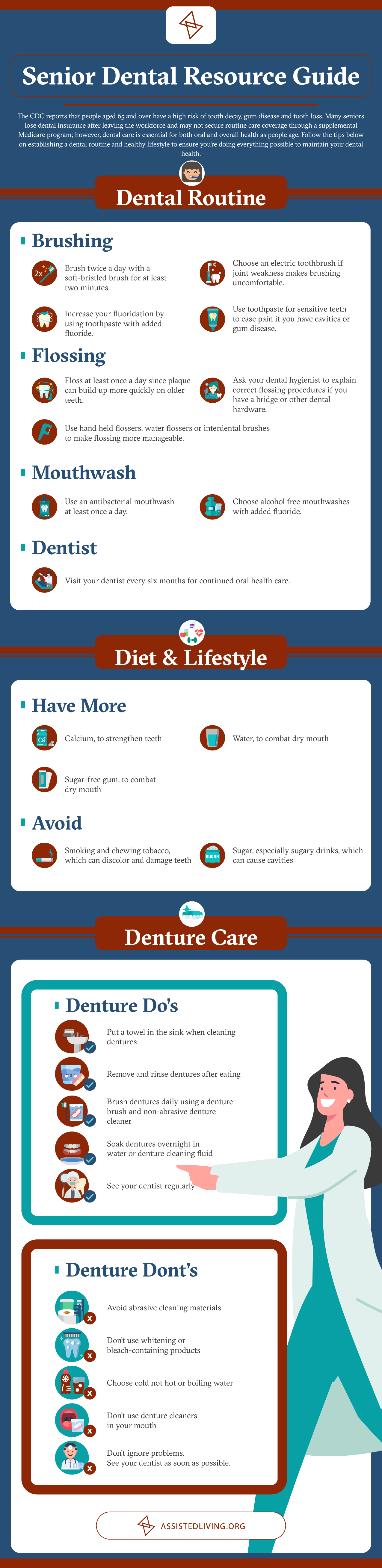 Tips to Help Seniors Maintain Good Oral Hygiene