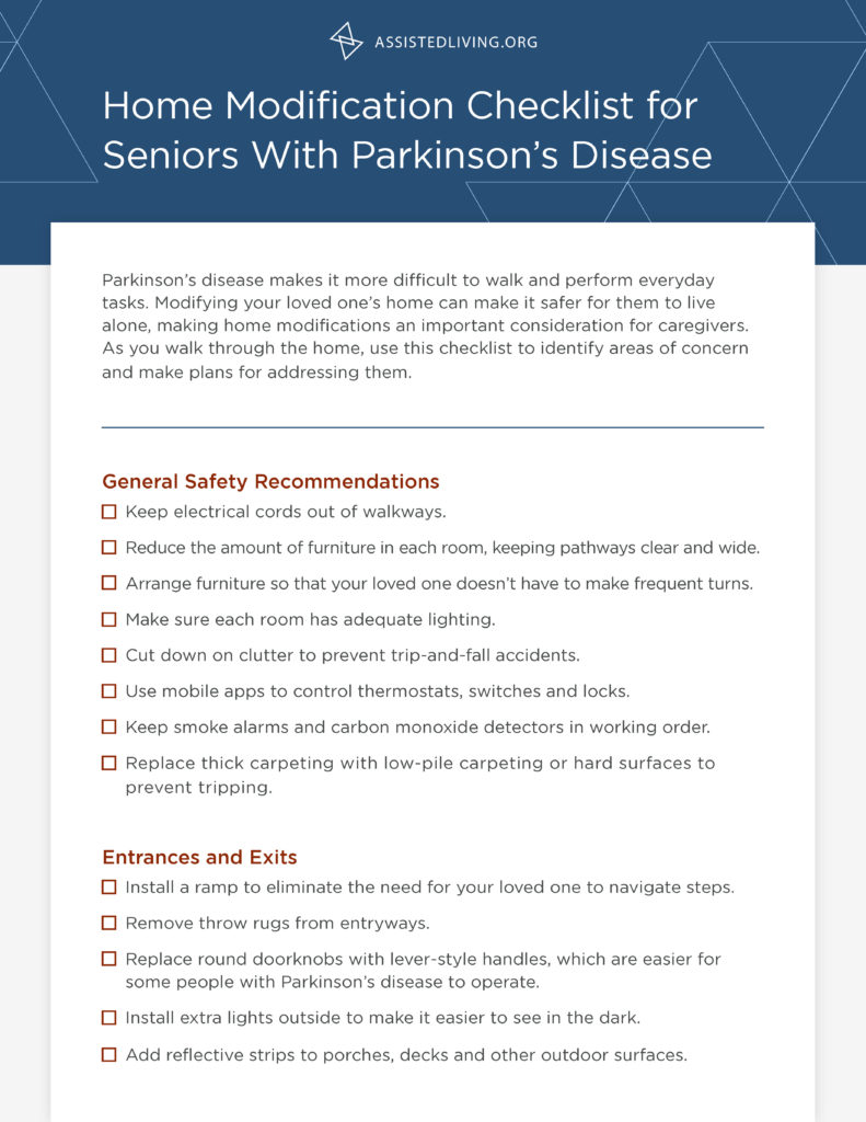 Room-by-Room Home Modifications for Seniors With Parkinson's Disease